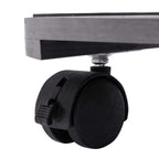 vidaXL Pflanzenroller 4 Stk. Grau Ø30x7,5 cm WPC