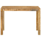 vidaXL Esstisch 110x55x76 cm Massivholz Mango