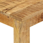 vidaXL Esstisch 110x55x76 cm Massivholz Mango