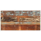 vidaXL Esstisch 110x55x76 cm Altholz Massiv