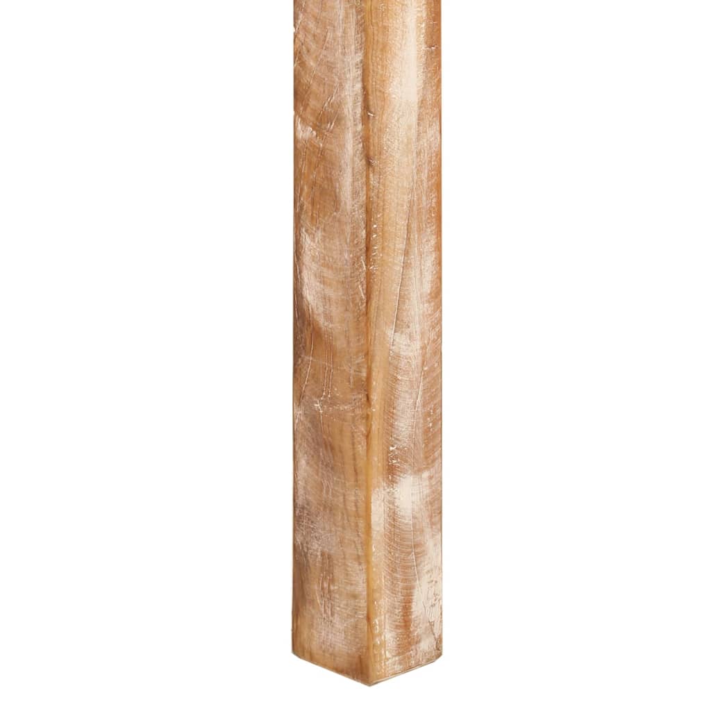 vidaXL Esstisch 110x55x76 cm Altholz Massiv