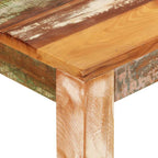vidaXL Bartisch 112x55x108 cm Altholz Massiv