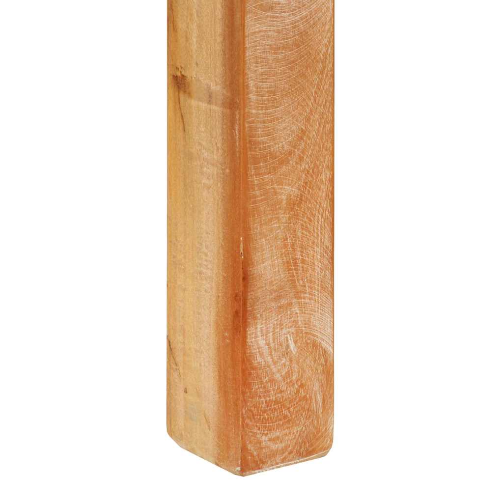 vidaXL Bartisch 112x55x108 cm Altholz Massiv