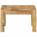 vidaXL Couchtisch 55x55x35 cm Massivholz Mango