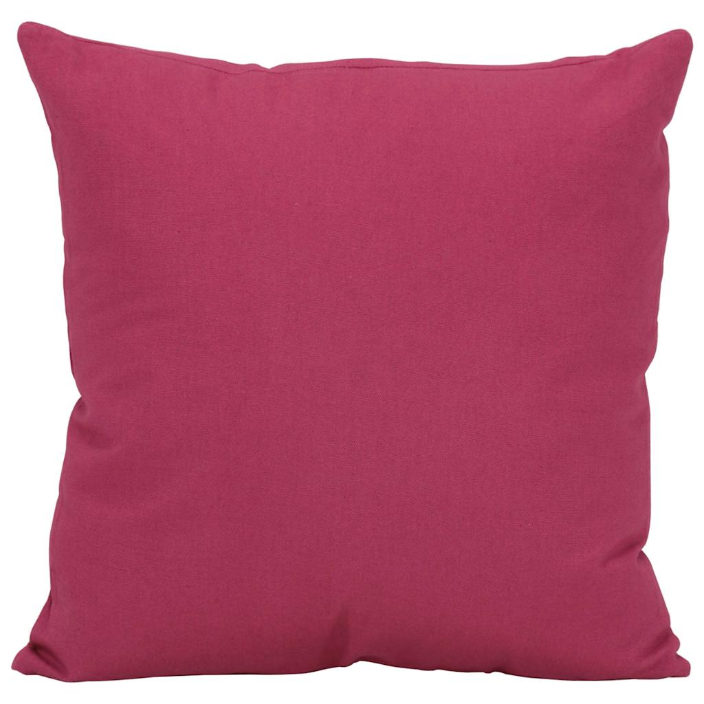 vidaXL 7-tlg. Dekokissen-Set Rosa Stoff