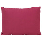 vidaXL 7-tlg. Dekokissen-Set Rosa Stoff