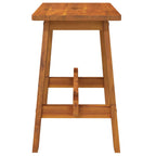 vidaXL Hocker 45x29x45 cm Rechteckig Massivholz Akazie