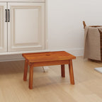 vidaXL Tritthocker 38x26x22 cm Massivholz Akazie