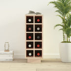 vidaXL Weinregal 23x34x61 cm Massivholz Kiefer