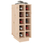 vidaXL Weinregal 23x34x61 cm Massivholz Kiefer