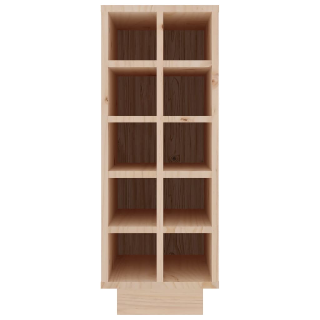 vidaXL Weinregal 23x34x61 cm Massivholz Kiefer