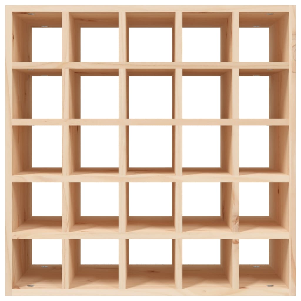 vidaXL Weinschrank 56 x 25 x 56 cm Massivholz Kiefer