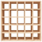 vidaXL Weinschrank 56 x 25 x 56 cm Massivholz Kiefer