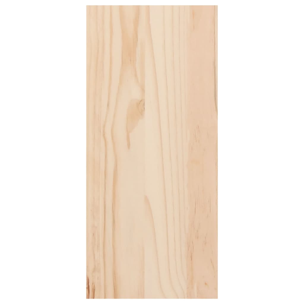 vidaXL Weinschrank 56 x 25 x 56 cm Massivholz Kiefer