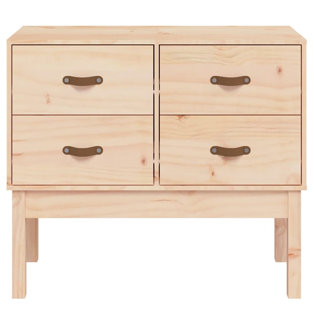 vidaXL Konsolenschrank 90x40x78 cm Massivholz Kiefer