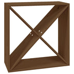 vidaXL Weinregal Honigbraun 62x25x62 cm Massivholz Kiefer