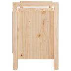 vidaXL Flurbank 80x40x60 cm Massivholz Kiefer
