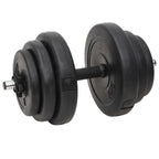 vidaXL Langhantel und Kurzhantel mit Gewichten 60 kg