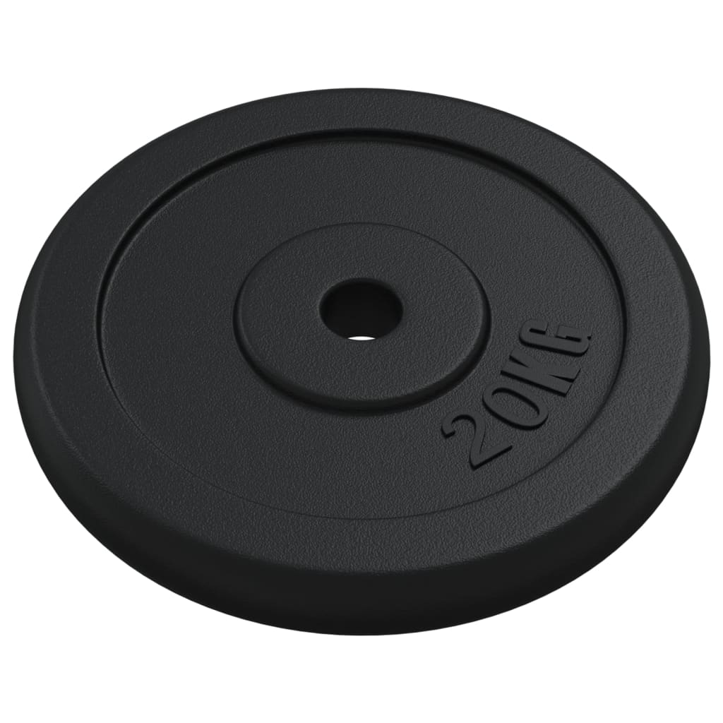 vidaXL Hantelscheibe 40 kg Gusseisen