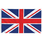 vidaXL Flagge Großbritanniens mit Mast 6,08 m Aluminium