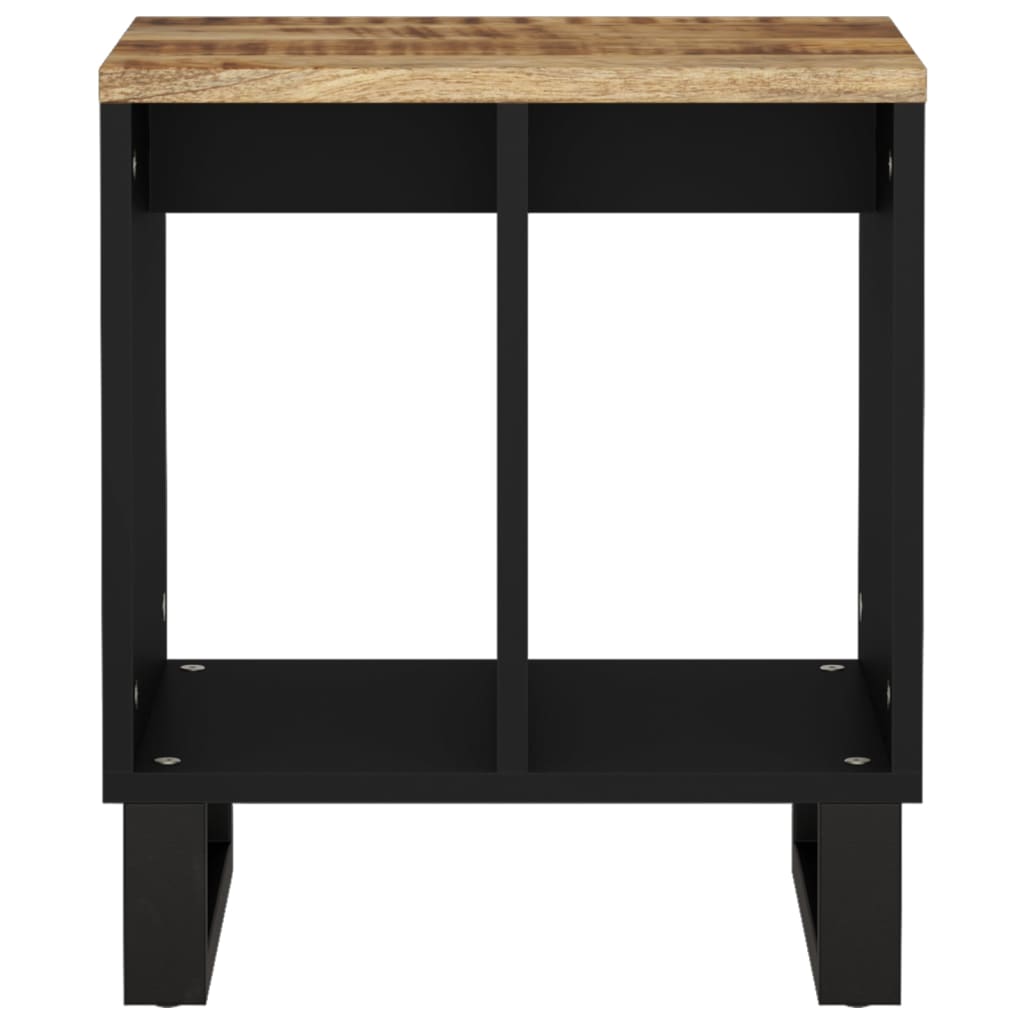 vidaXL Beistelltisch 40x31x46 cm Massivholz Mango & Holzwerkstoff