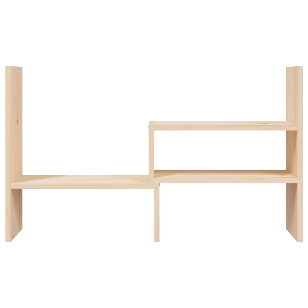 vidaXL Monitorständer (39-72)x17x43 cm Massivholz Kiefer