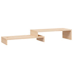 vidaXL Monitorständer (52-101)x22x14 cm Massivholz Kiefer