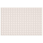 vidaXL Gewichtsdecke Hellcreme 120x180 cm 5 kg Stoff