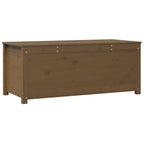vidaXL Truhe Honigbraun 110x50x45,5 cm Massivholz Kiefer