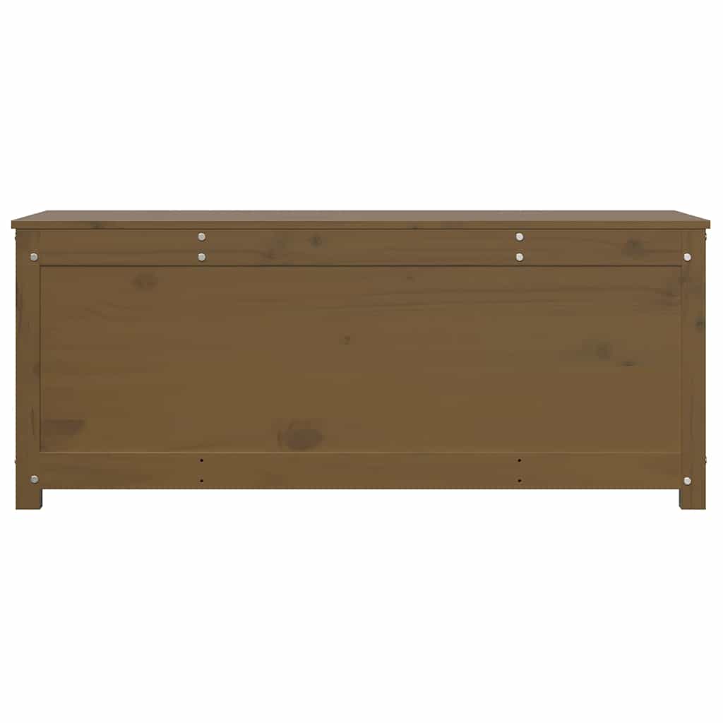 vidaXL Truhe Honigbraun 110x50x45,5 cm Massivholz Kiefer