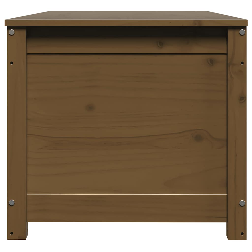 vidaXL Truhe Honigbraun 110x50x45,5 cm Massivholz Kiefer