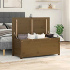 vidaXL Truhe Honigbraun 110x50x45,5 cm Massivholz Kiefer