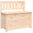 vidaXL Sitzbank 80x41x77 cm Massivholz Kiefer