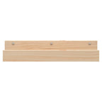 vidaXL Wandregale 2 Stk. 50x12x9 cm Massivholz Kiefer