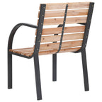 vidaXL Gartenstühle 2 Stk. Massivholz Tanne