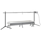 vidaXL Rotisserie-Grill Automatisch Edelstahl