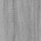 vidaXL 3-tlg. Bücherregal-/TV-Schrank-Set Grau Sonoma 180x30x180 cm