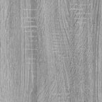 vidaXL Nachttisch Grau Sonoma 100x35x40 cm Holzwerkstoff
