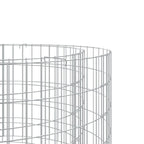 vidaXL Gabionen-Feuerstelle Ø 50 cm Verzinktes Eisen