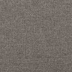 vidaXL 3-Sitzer-Sofa mit Hocker Dunkelgrau 210 cm Stoff