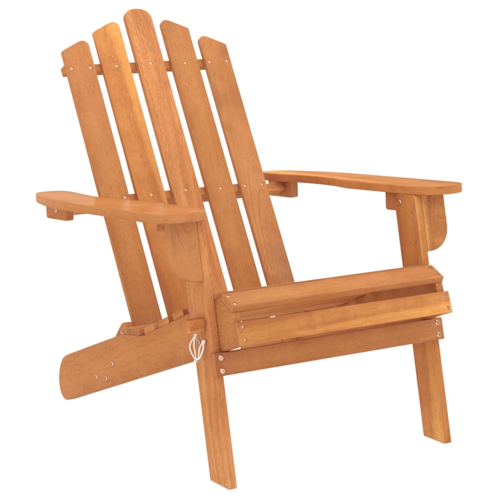 vidaXL 5-tlg. Garten-Lounge-Set Adirondack Massivholz Akazie