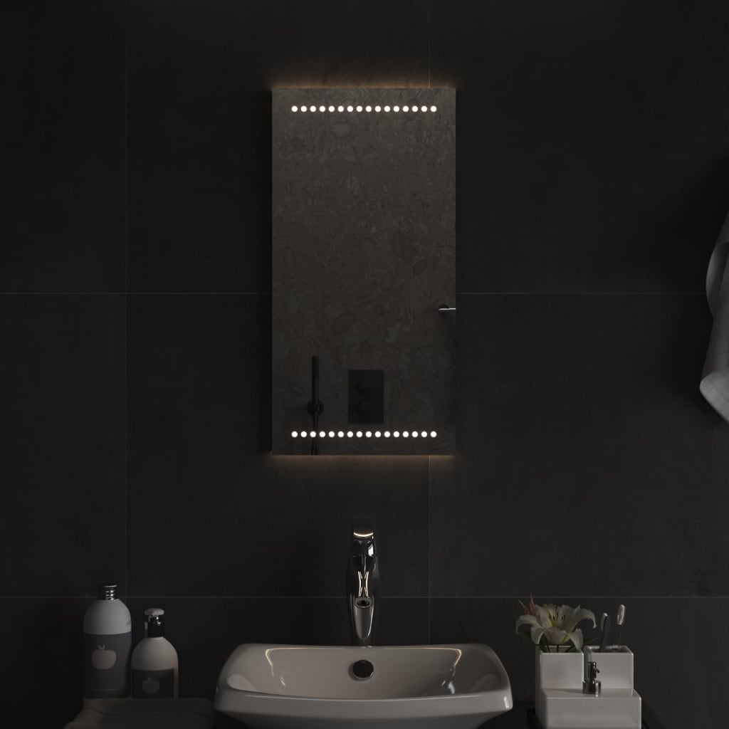 vidaXL LED-Badspiegel 30x60 cm