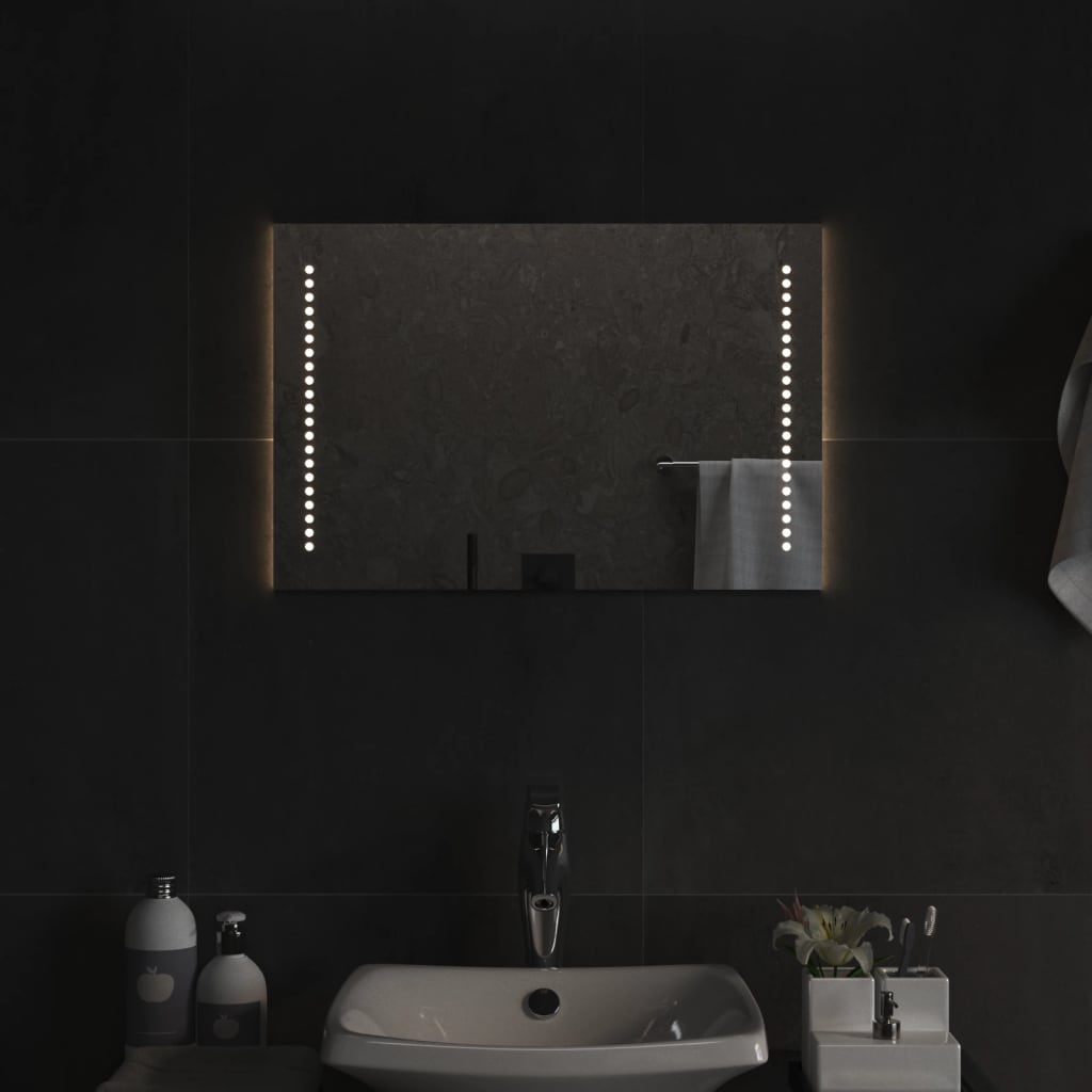 vidaXL LED-Badspiegel 30x60 cm