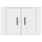 vidaXL TV-Wandschrank Weiß 57x34,5x40 cm