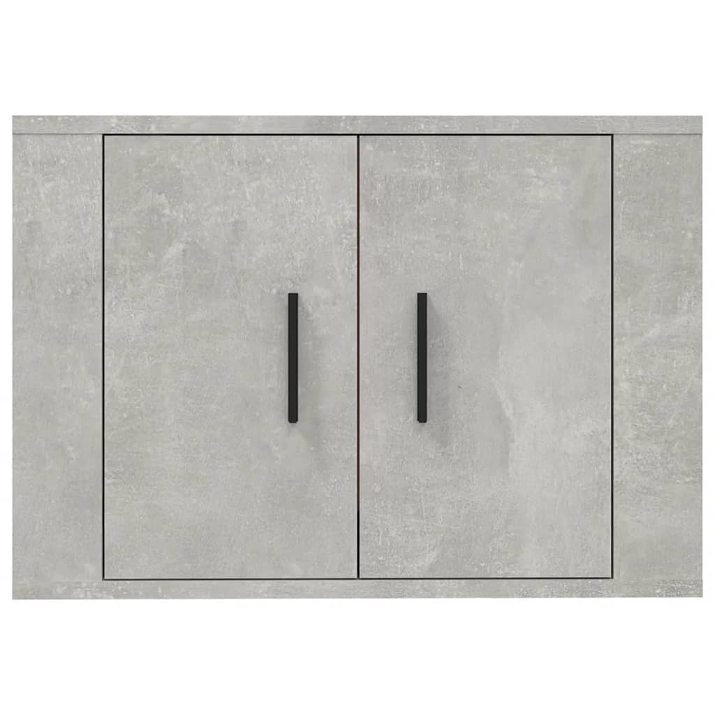 vidaXL TV-Wandschrank Betongrau 57x34,5x40 cm