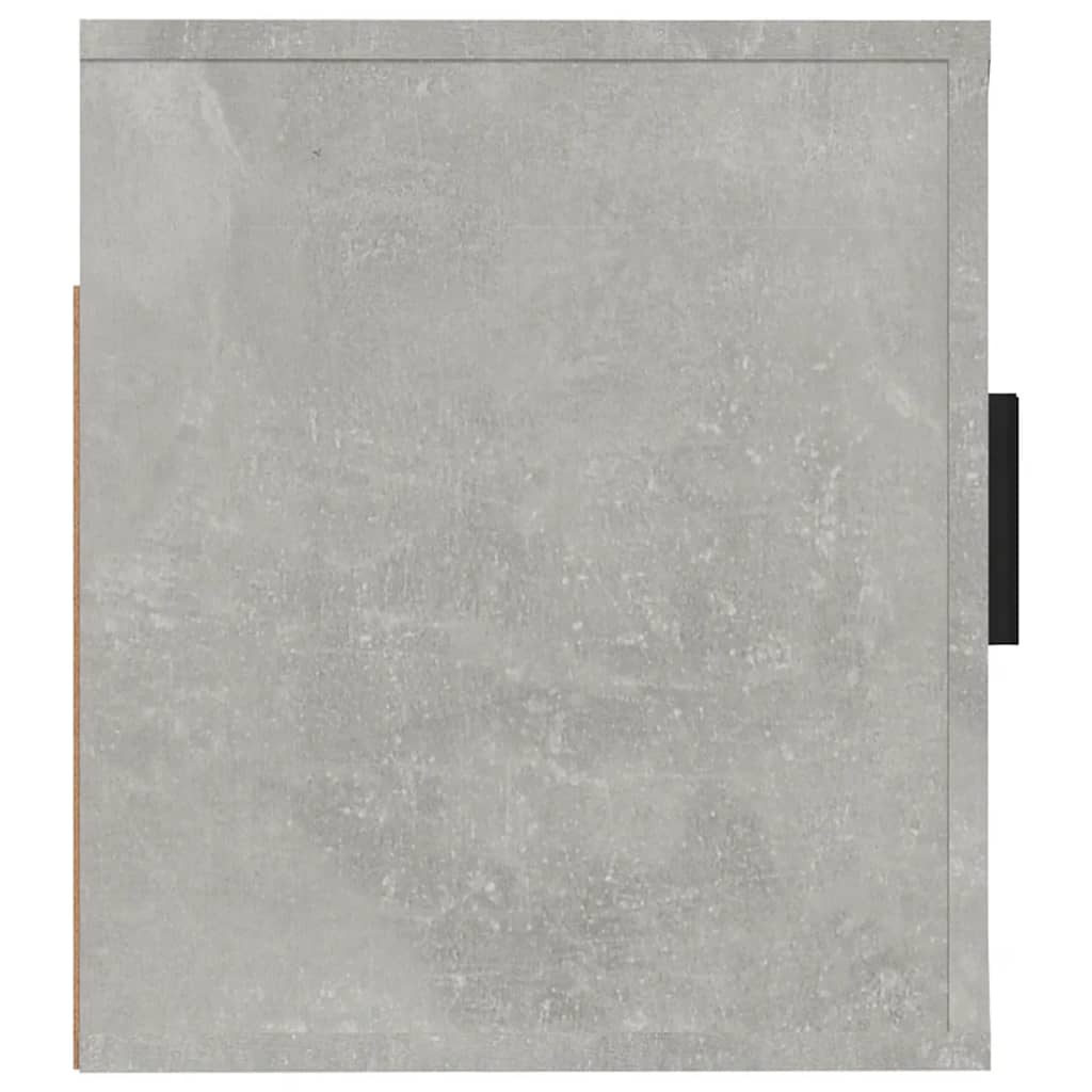 vidaXL TV-Wandschrank Betongrau 57x34,5x40 cm