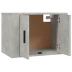 vidaXL TV-Wandschrank Betongrau 57x34,5x40 cm