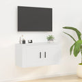 vidaXL TV-Wandschrank Weiß 57x34,5x40 cm