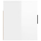 vidaXL TV-Wandschrank Hochglanz-Weiß 80x34,5x40 cm