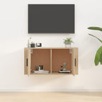 vidaXL TV-Wandschrank Sonoma-Eiche 80x34,5x40 cm